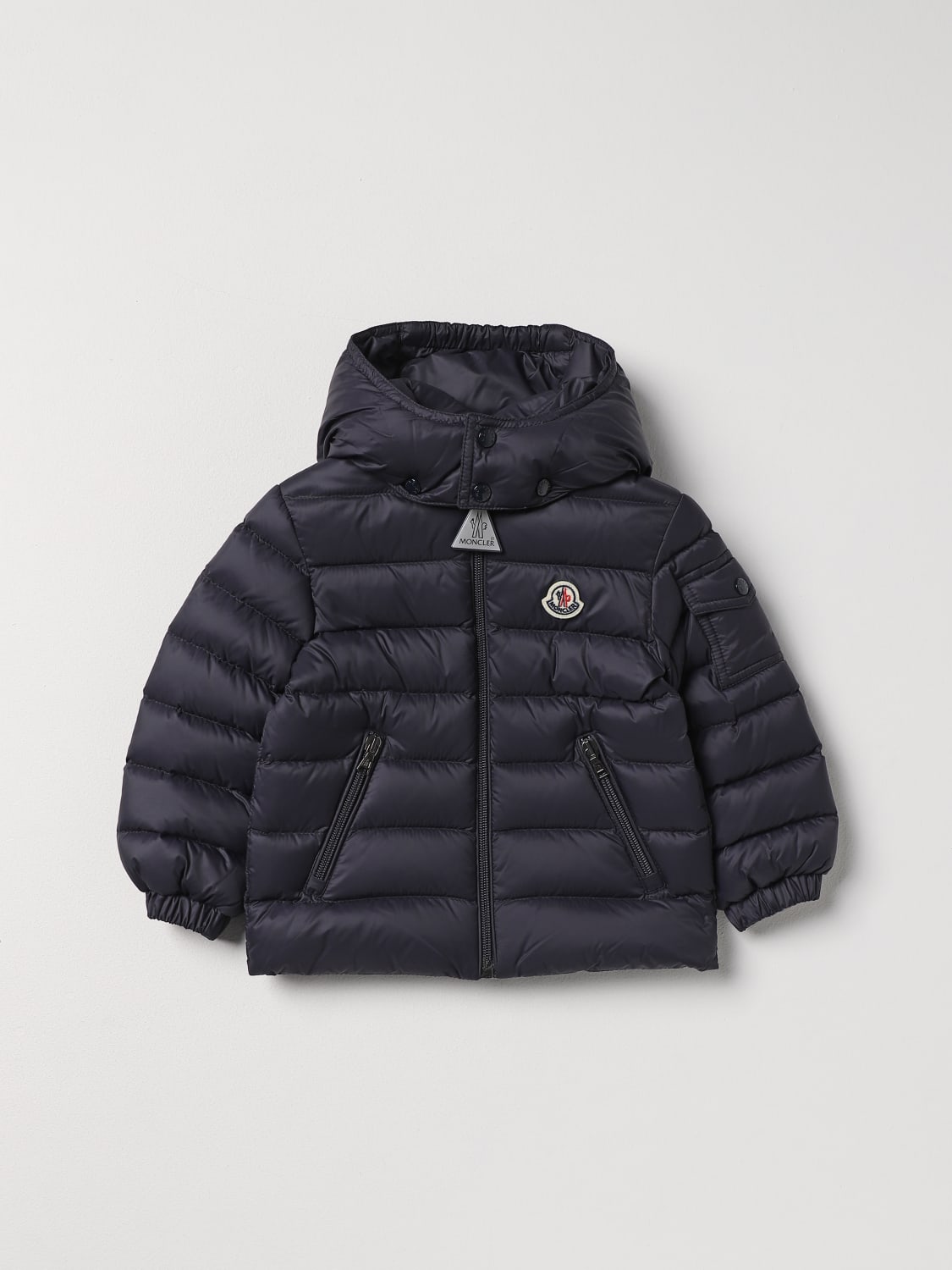 MONCLER: Jacket kids - Blue | Moncler jacket 1A0003553079 online 