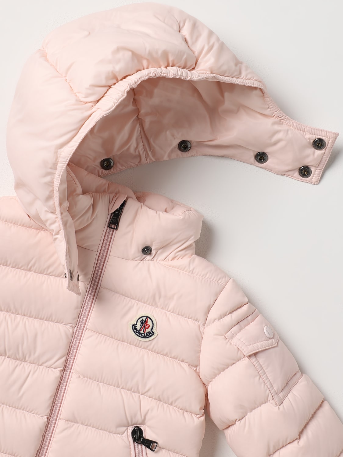 MONCLER КУРТКА: Куртка Детское Moncler, Розовый - Img 3