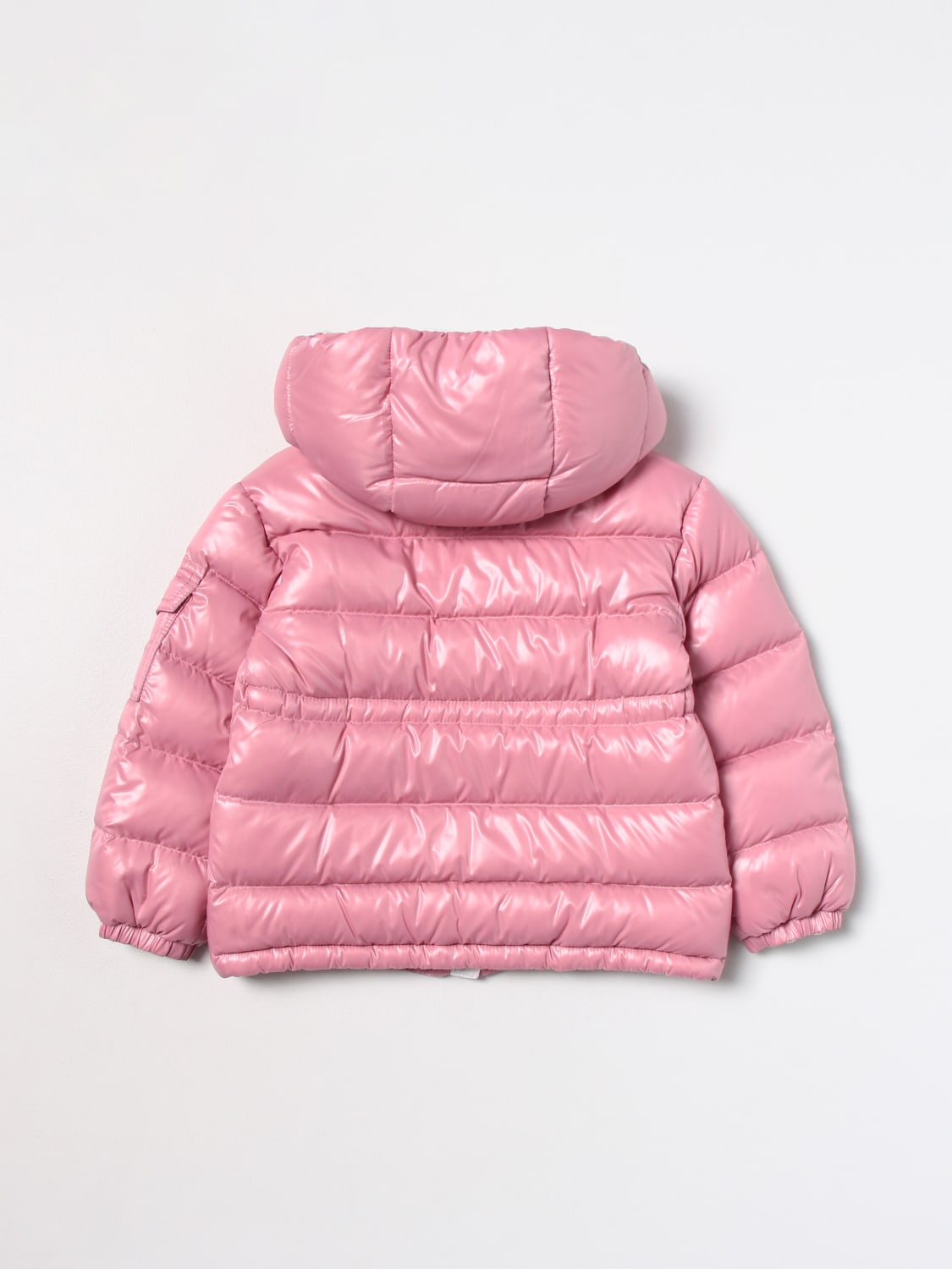 MONCLER GIACCA: Giacca Moncler in nylon, Rosa - Img 2