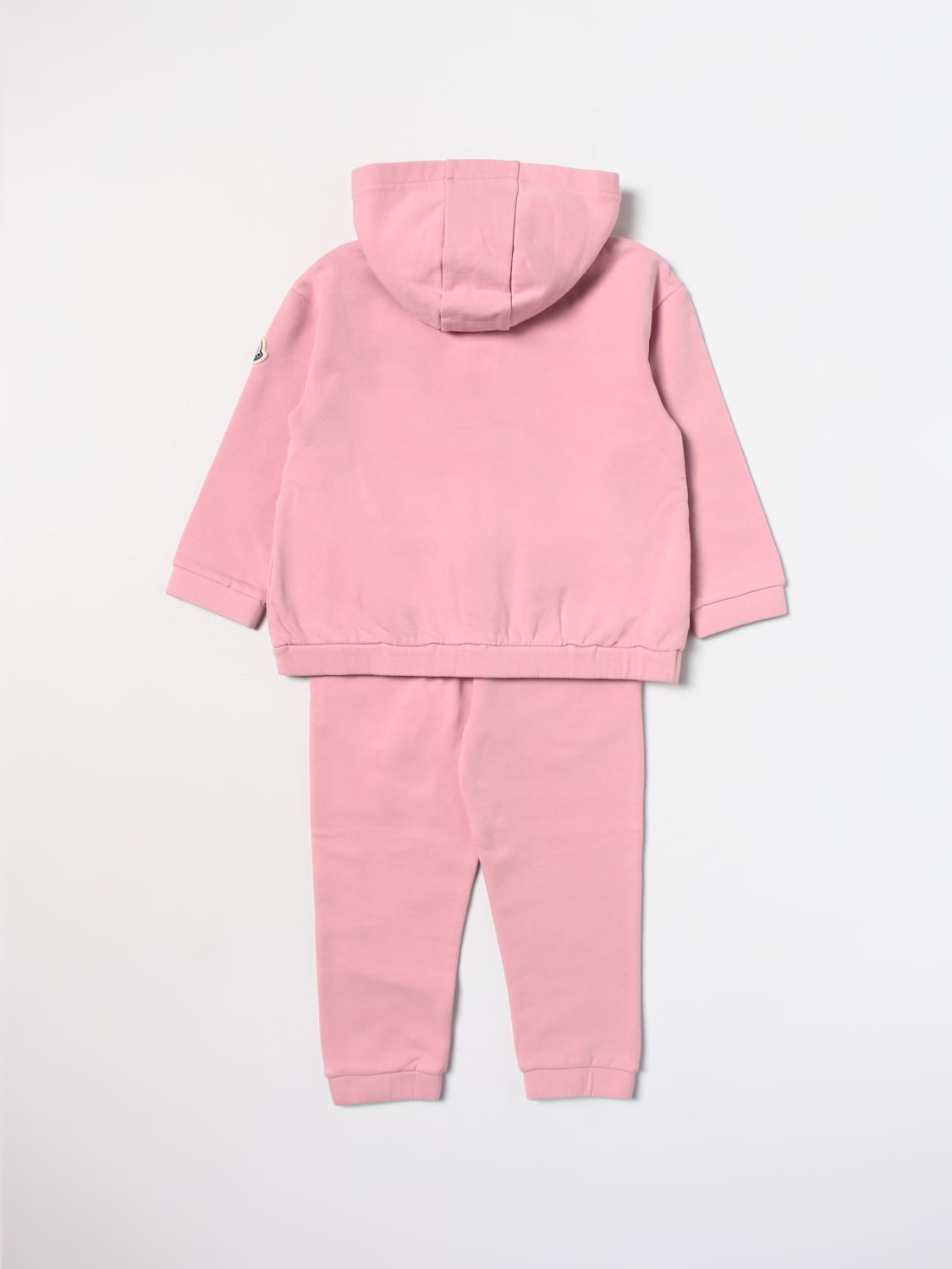 MONCLER JUMPSUIT: Moncler suit in cotton, Pink - Img 2