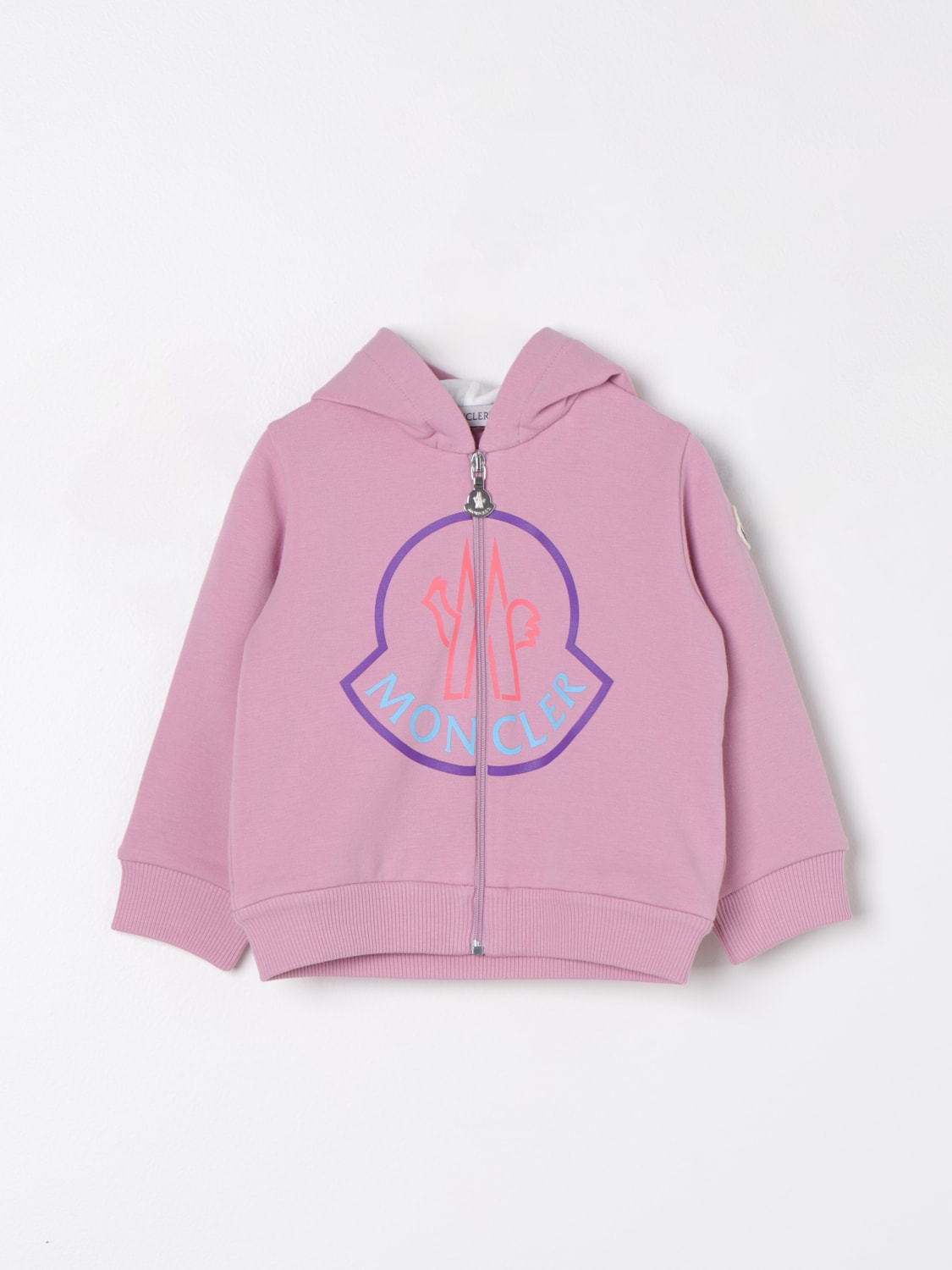 MONCLER JACKE: Pullover kinder Moncler, Pink - Img 1