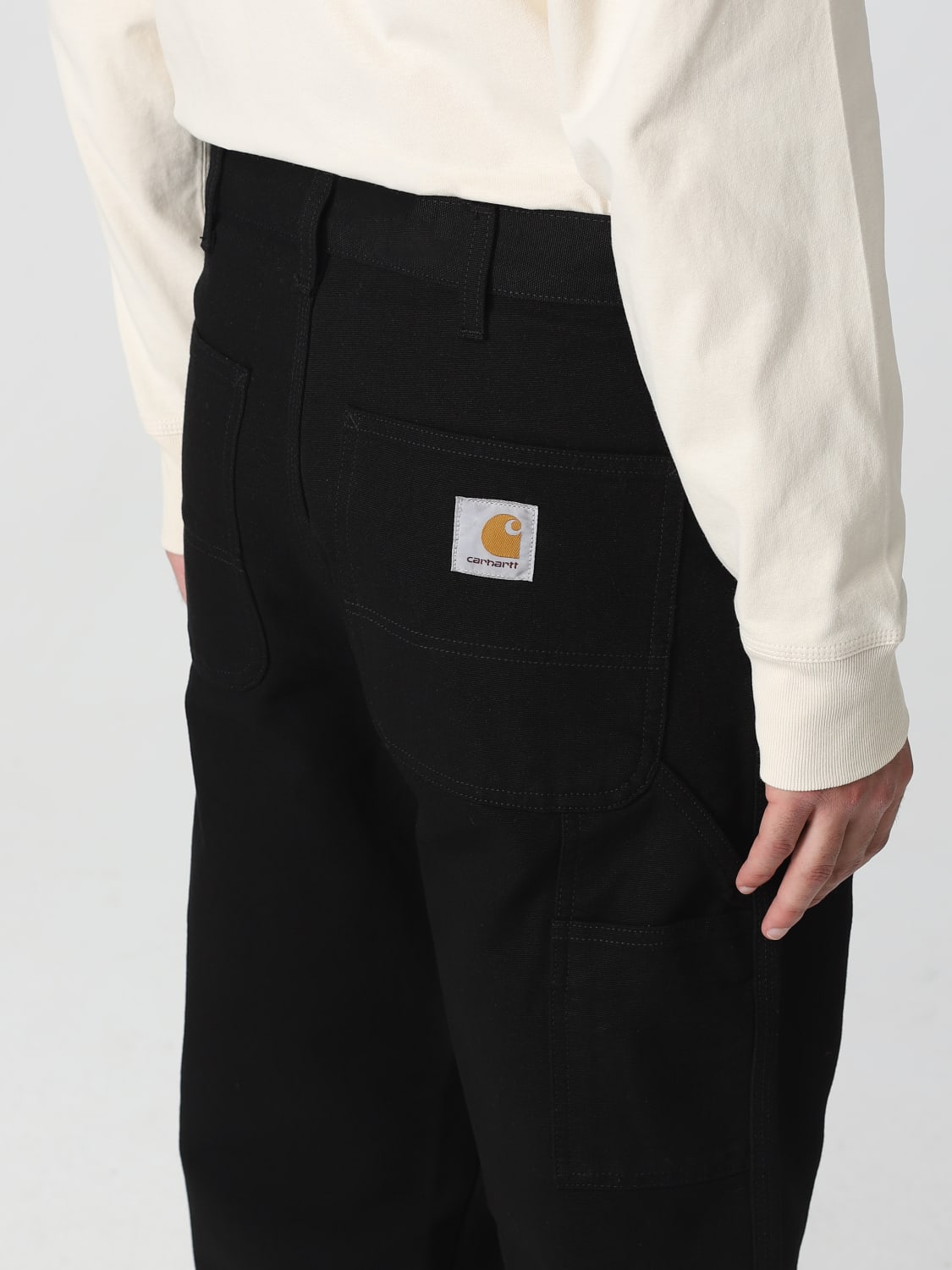 CARHARTT WIP PANTS: Pants men Carhartt Wip, Black - Img 3