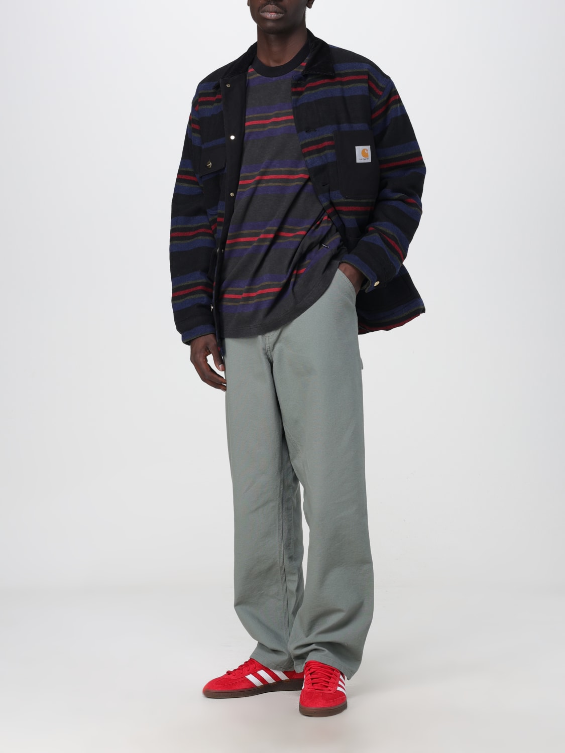 CARHARTT WIP PANTS: Pants men Carhartt Wip, Green - Img 2