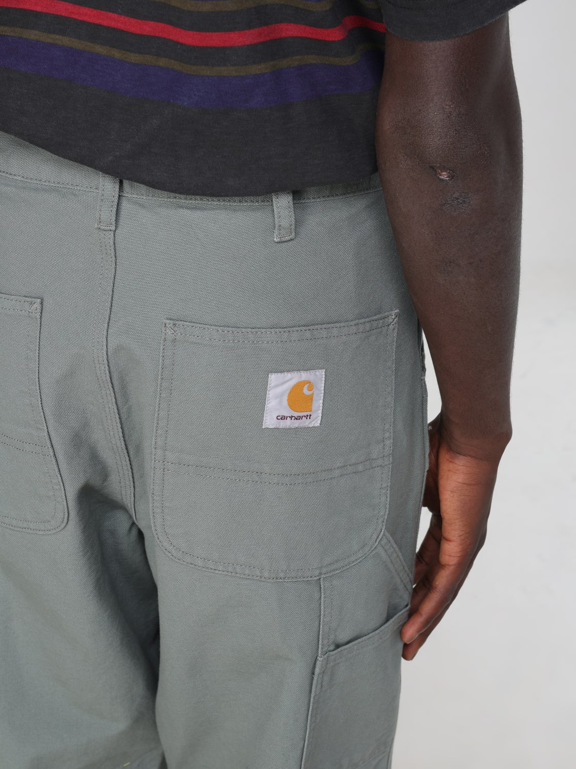 CARHARTT WIP PANTS: Pants men Carhartt Wip, Green - Img 4