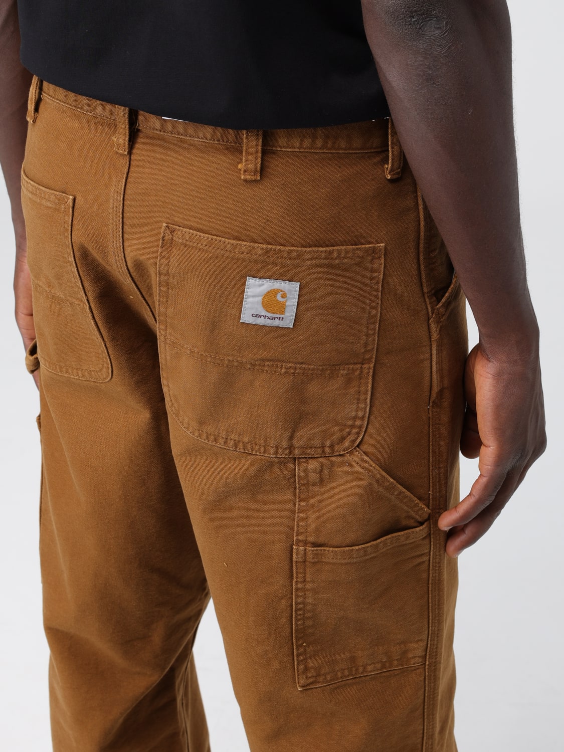 CARHARTT WIP PANTS: Pants men Carhartt Wip, Brown - Img 3