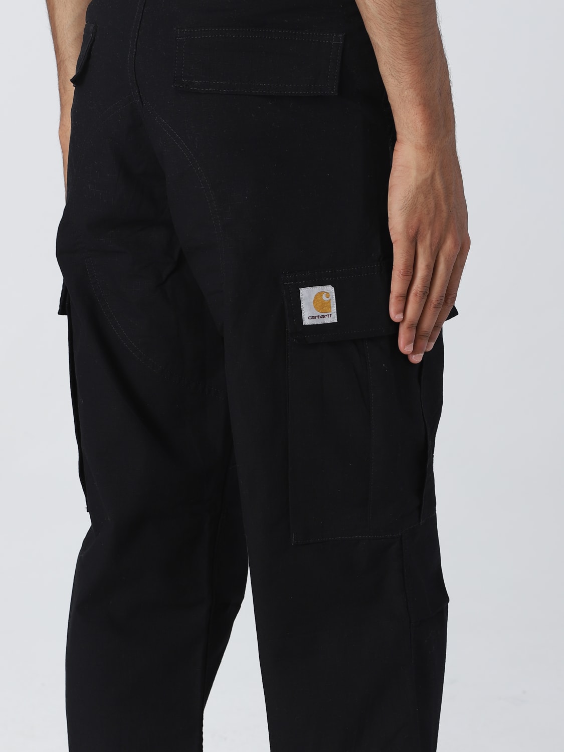 CARHARTT WIP HOSE: Hose herren Carhartt Wip, Schwarz - Img 3