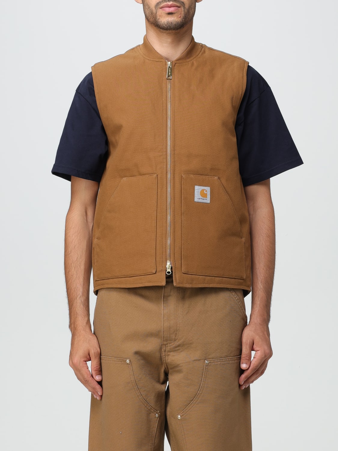 CARHARTT WIP ジャケット: ジャケット メンズ Carhartt Wip, タバコ - Img 1