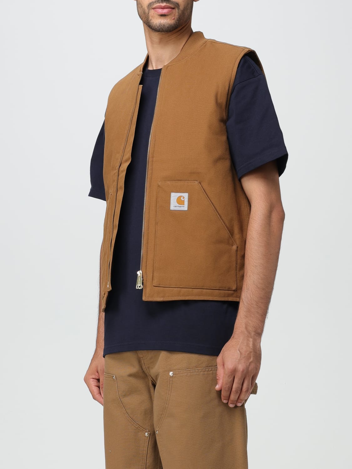 CARHARTT WIP ジャケット: ジャケット メンズ Carhartt Wip, タバコ - Img 3