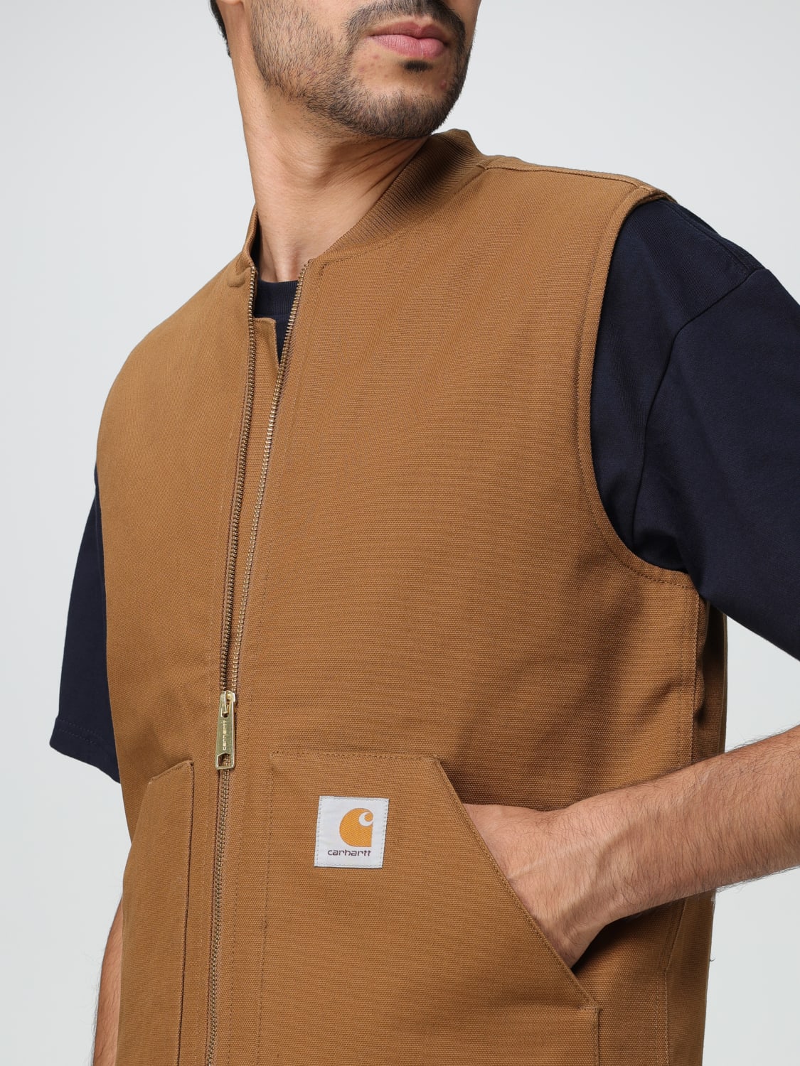 CARHARTT WIP ジャケット: ジャケット メンズ Carhartt Wip, タバコ - Img 4