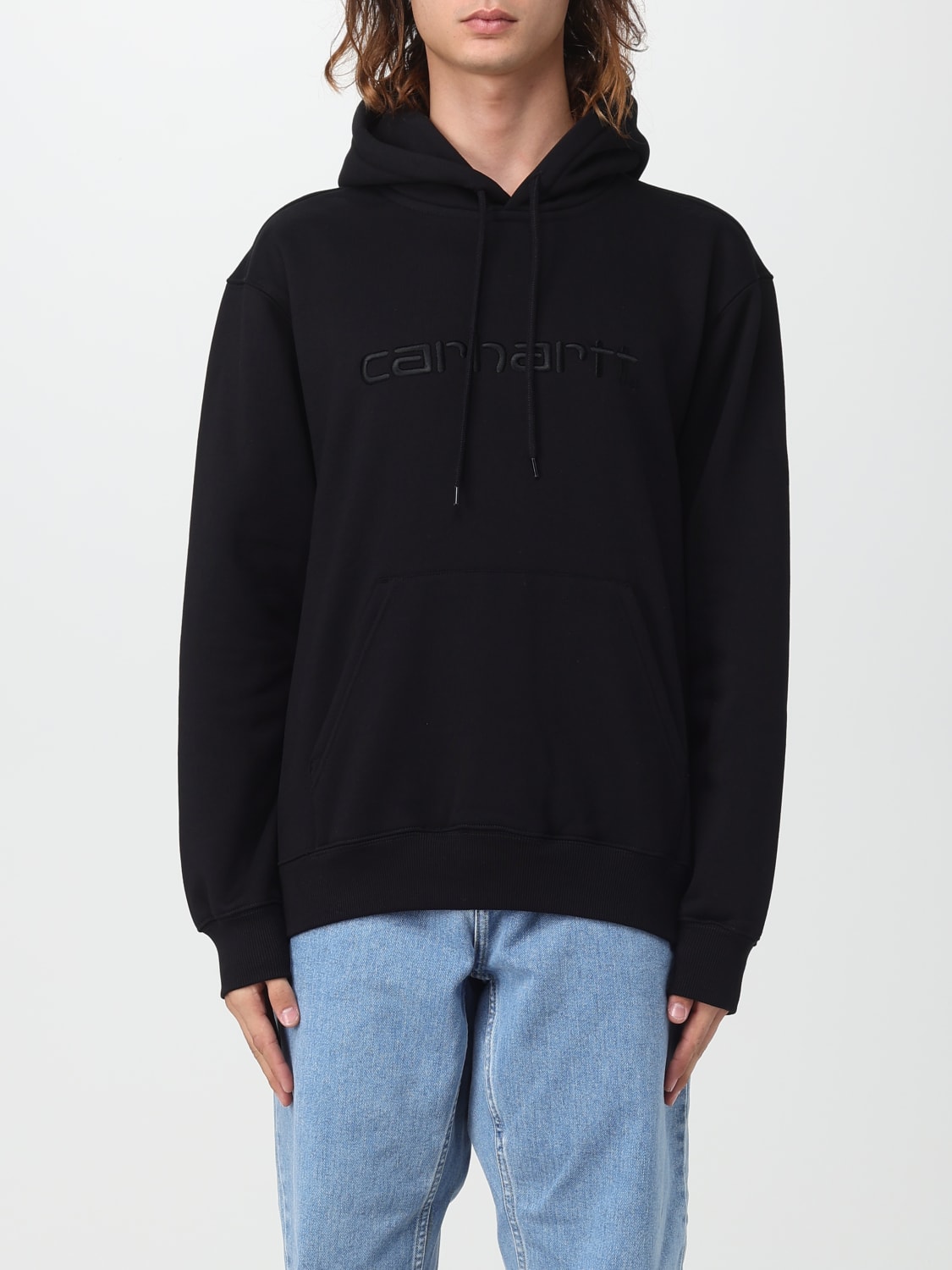 CARHARTT WIP SWEATSHIRT: Sweatshirt men Carhartt Wip, Black 1 - Img 1