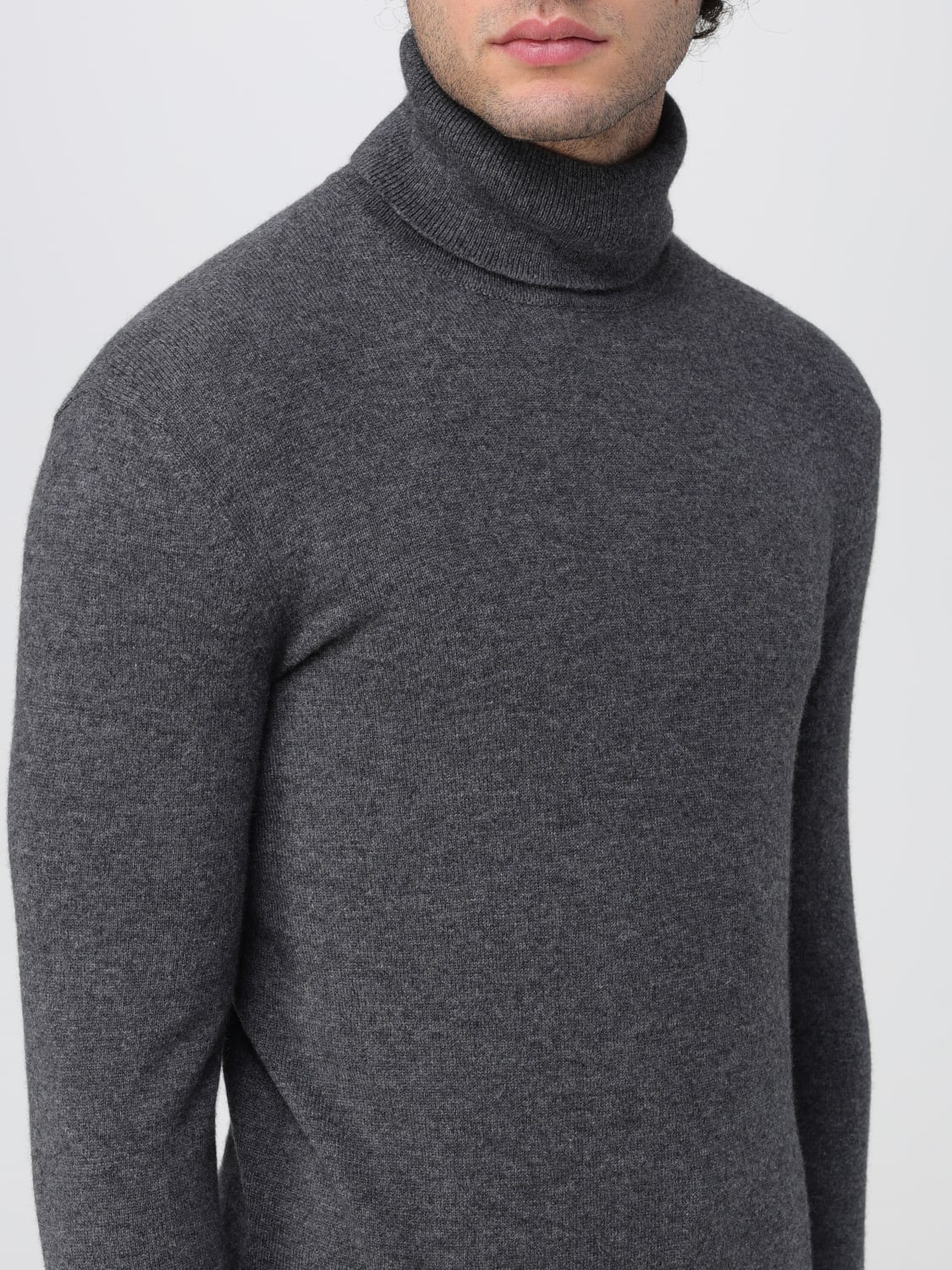 SAINT LAURENT SWEATER: Saint Laurent cashmere sweater, Grey - Img 5