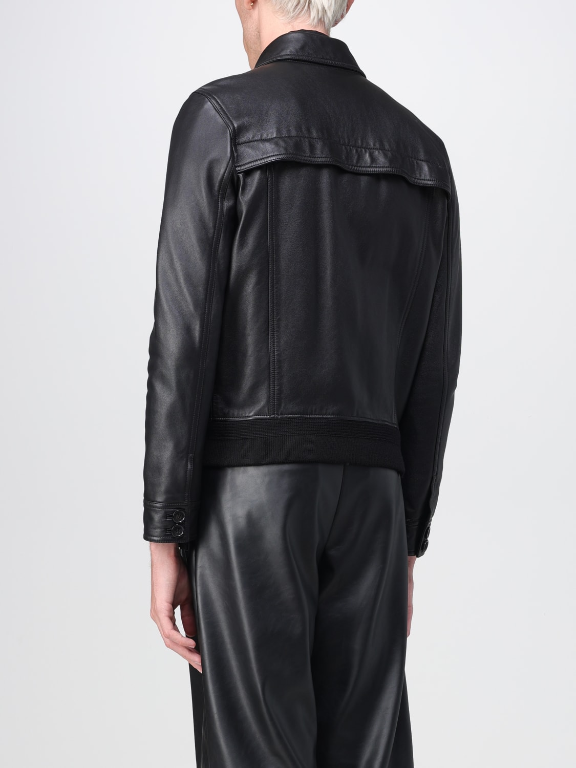 SAINT LAURENT JACKE: Jacke herren Saint Laurent, Schwarz - Img 3