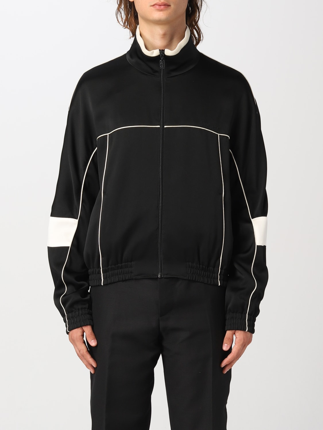 SAINT LAURENT JACKE: Jacke herren Saint Laurent, Schwarz - Img 1