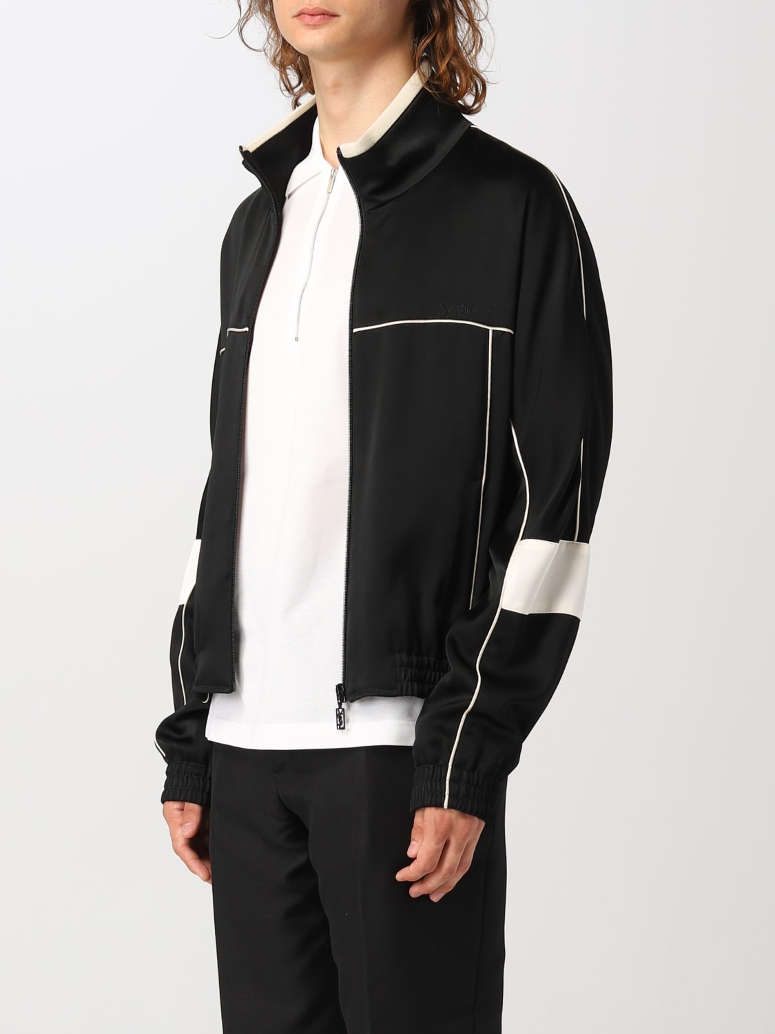 SAINT LAURENT VESTE: Veste homme Saint Laurent, Noir - Img 4