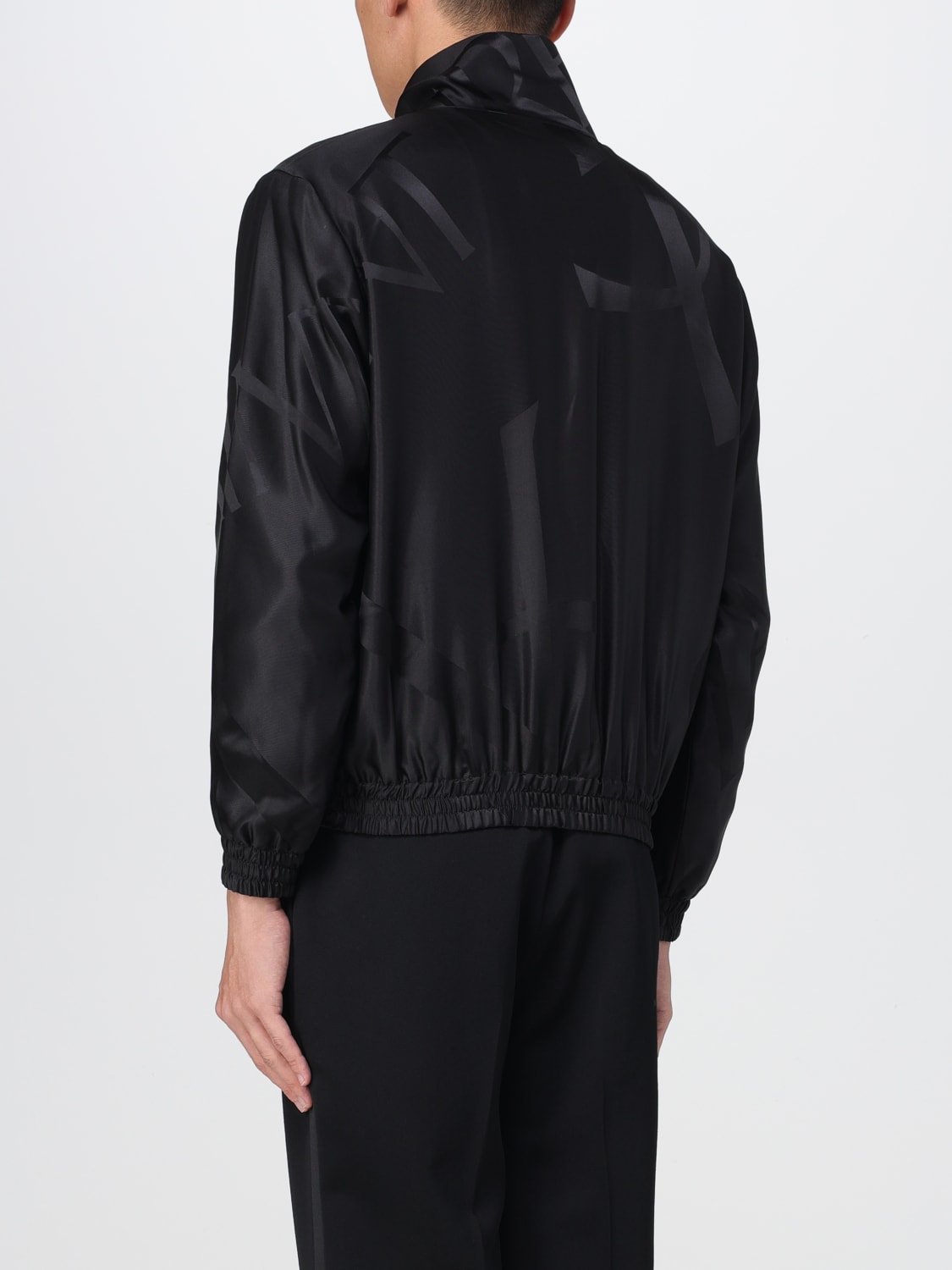 SAINT LAURENT JACKET: Saint Laurent jacket in silk twill, Black - Img 3