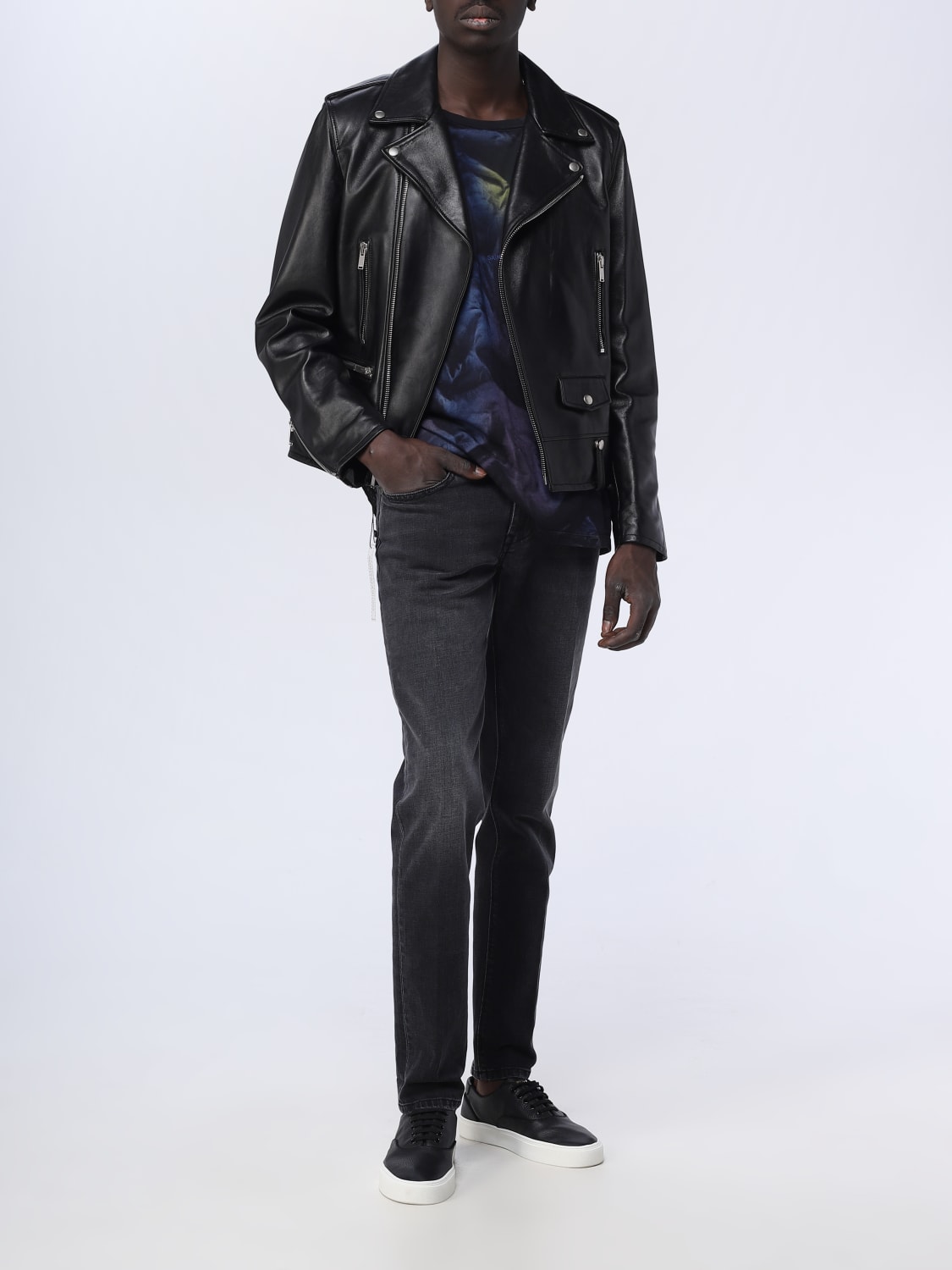 SAINT LAURENT VESTE: Veste homme Saint Laurent, Noir - Img 2