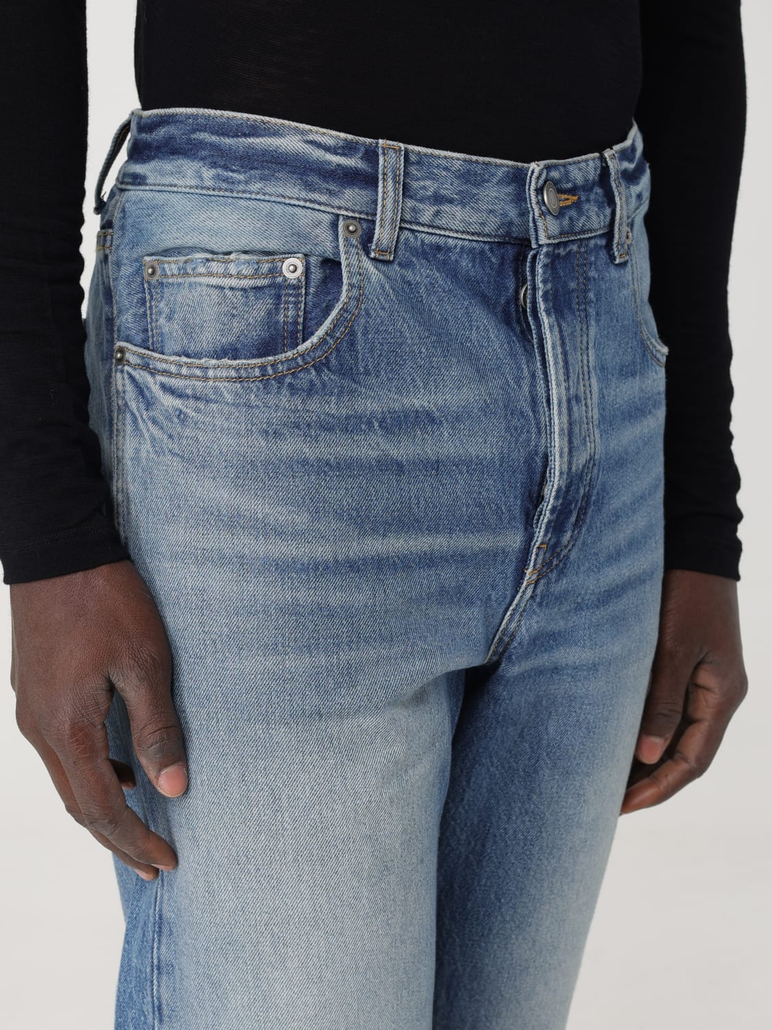 SAINT LAURENT JEANS: Saint Laurent men's jeans, Denim - Img 5