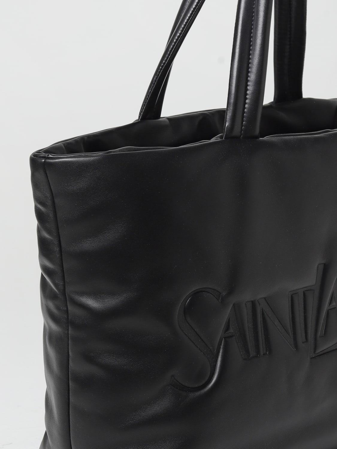 SAINT LAURENT BAGS: Saint Laurent bag in padded nappa, Black - Img 3