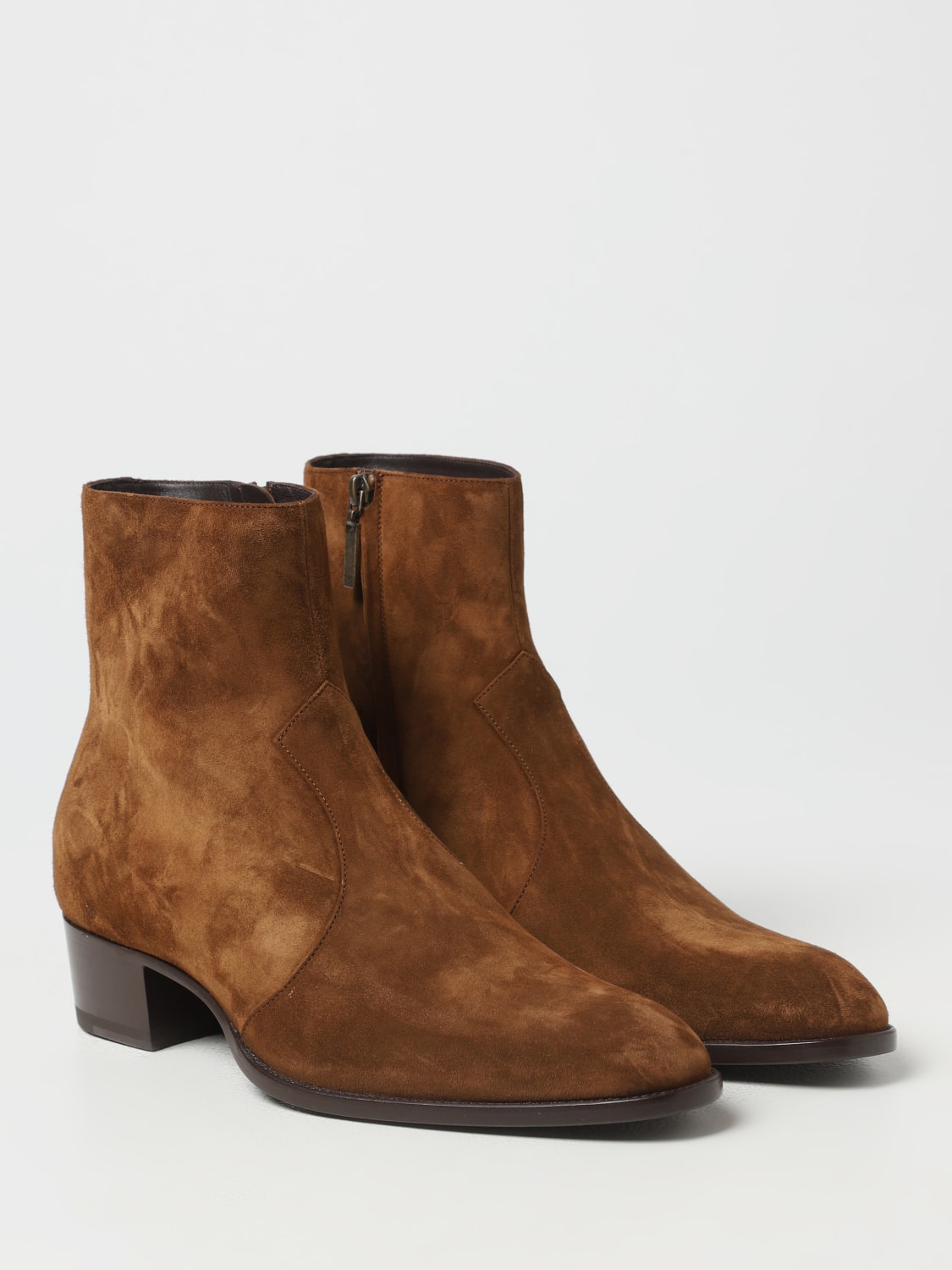 SAINT LAURENT BOTTINES: Chaussures homme Saint Laurent, Cuir - Img 2