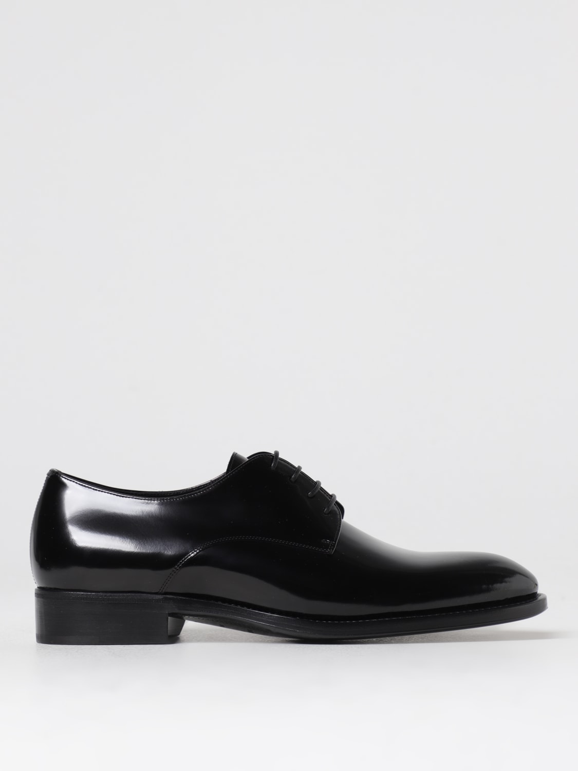 SAINT LAURENT CHAUSSURES DERBY: Chaussures homme Saint Laurent, Noir - Img 1