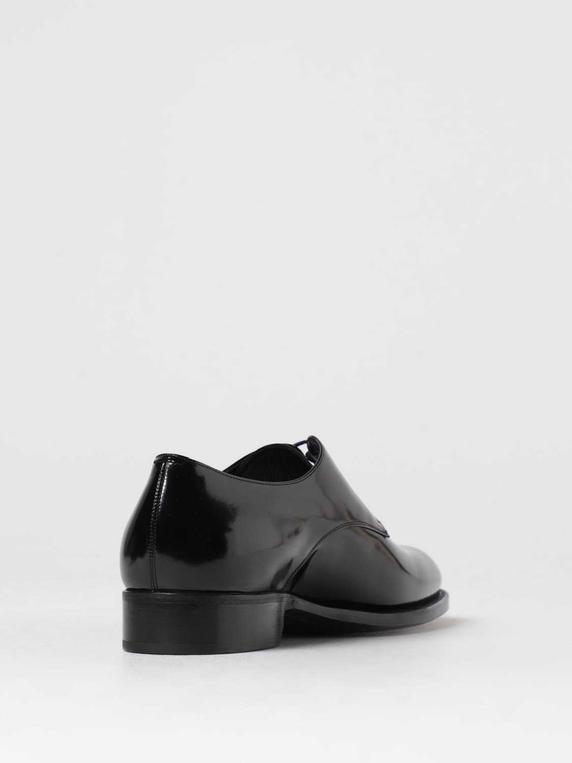 SAINT LAURENT BROGUE SHOES: Saint Laurent Adrien Oxford in brushed leather, Black - Img 3