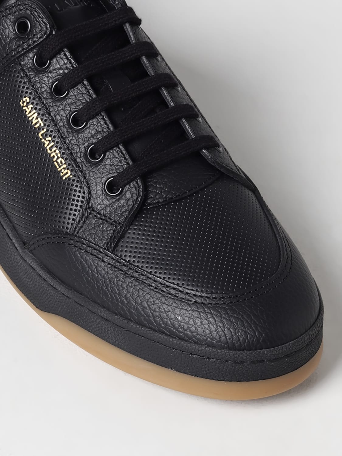 【Saint Laurent】 メンズ スニーカー 713600AAB85 SAINT LAURENT：スニーカー メンズ - ブラック | GIGLIO.COM