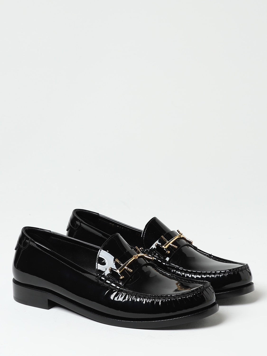 SAINT LAURENT MOCASSINS: Chaussures homme Saint Laurent, Noir - Img 2