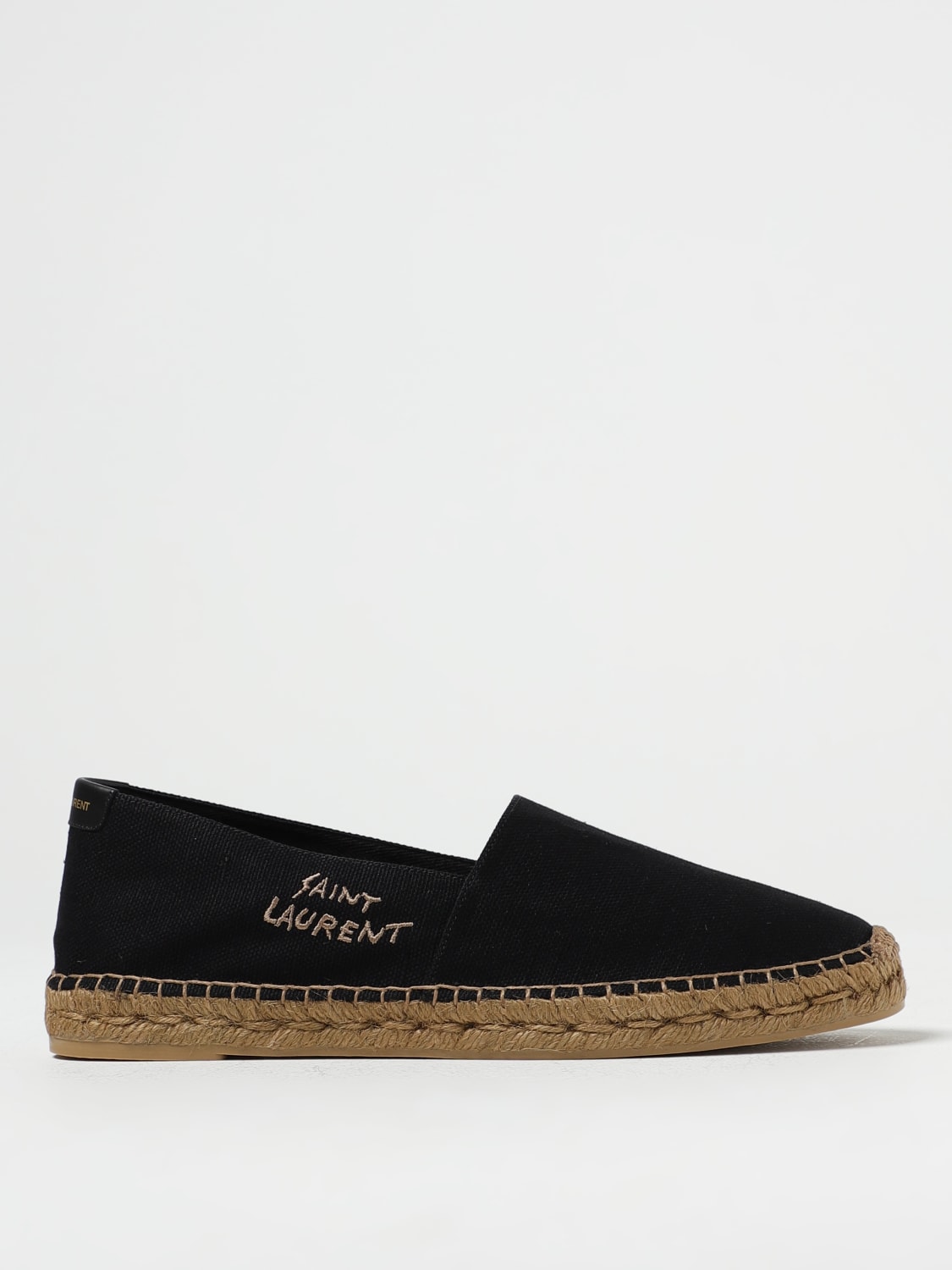 Giglio Espradrillas Saint Laurent in canvas con logo