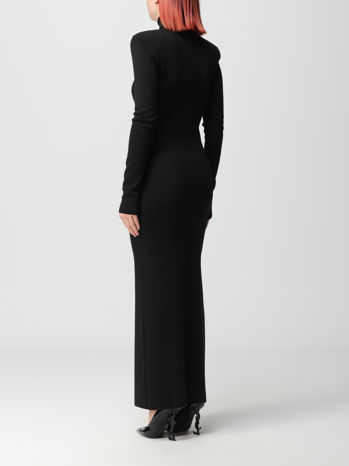 SAINT LAURENT DRESS: Saint Laurent wool suit, Black - Img 2