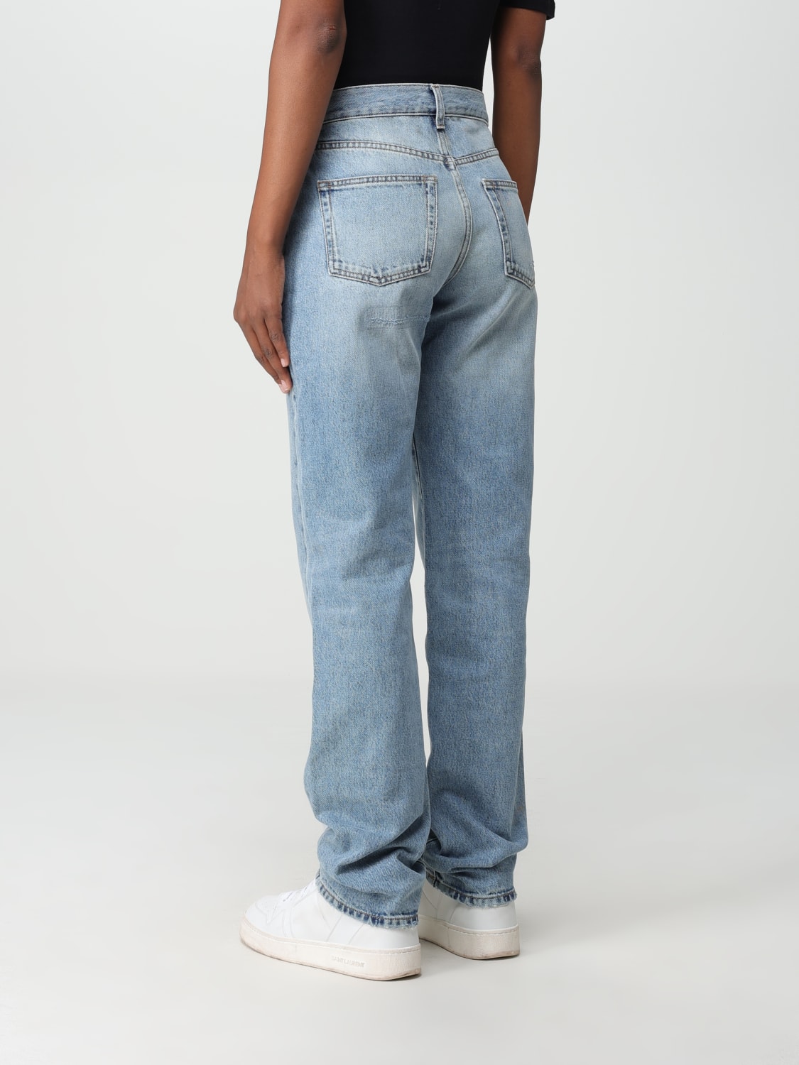 SAINT LAURENT JEANS: Saint Laurent denim jeans, Denim - Img 3