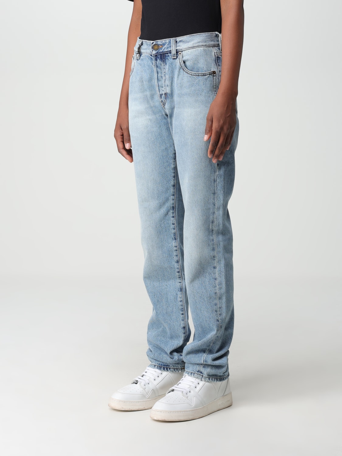 SAINT LAURENT JEANS: Saint Laurent denim jeans, Denim - Img 4