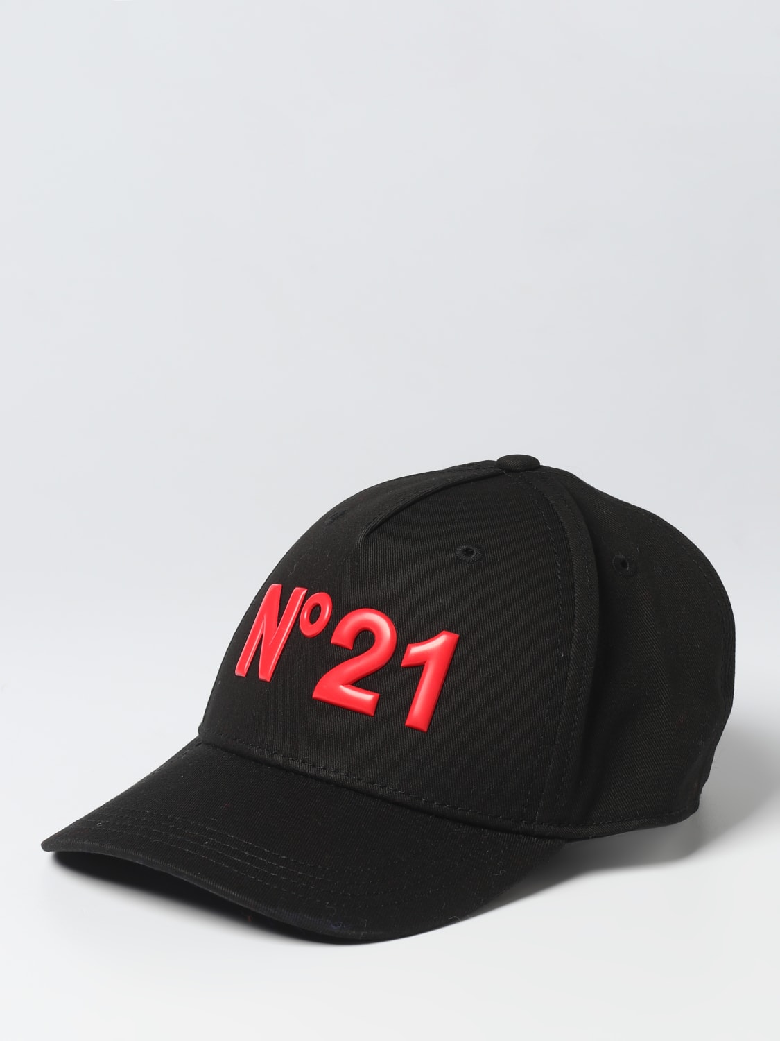 N° 21 HAT: N° 21 Hat in cotton, Black - Img 1