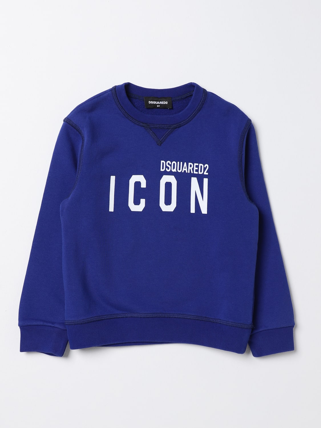 DSQUARED2 SWEATER: Sweater kids Dsquared2 Junior, Royal Blue - Img 1