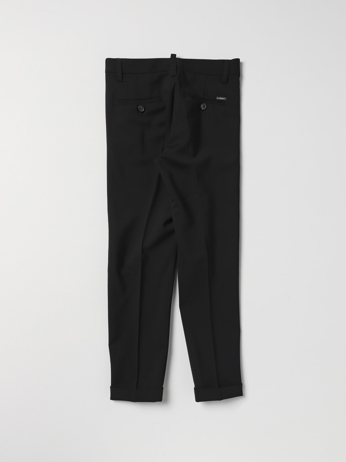 DSQUARED2 PANTALÓN: Pantalón niños Dsquared2 Junior, Negro - Img 2