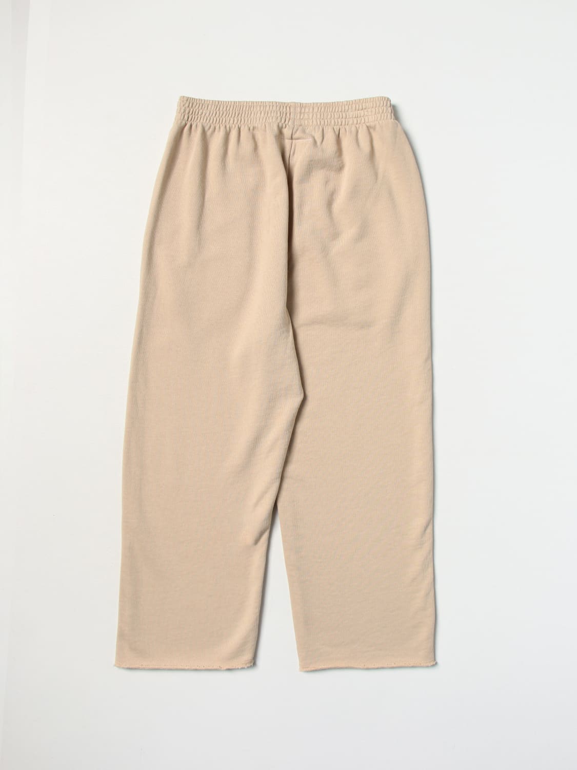 MM6 MAISON MARGIELA PANTALONE: Pantalone mm6 maison margiela in cotone, Beige - Img 2