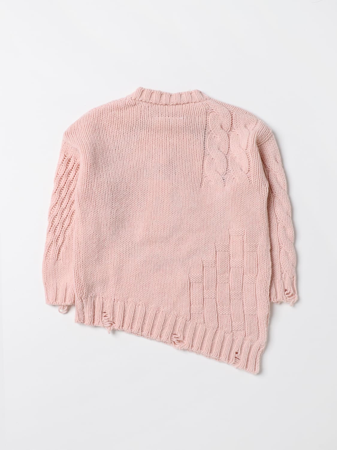 MM6 MAISON MARGIELA: Sweater kids - Pink | Mm6 Maison Margiela