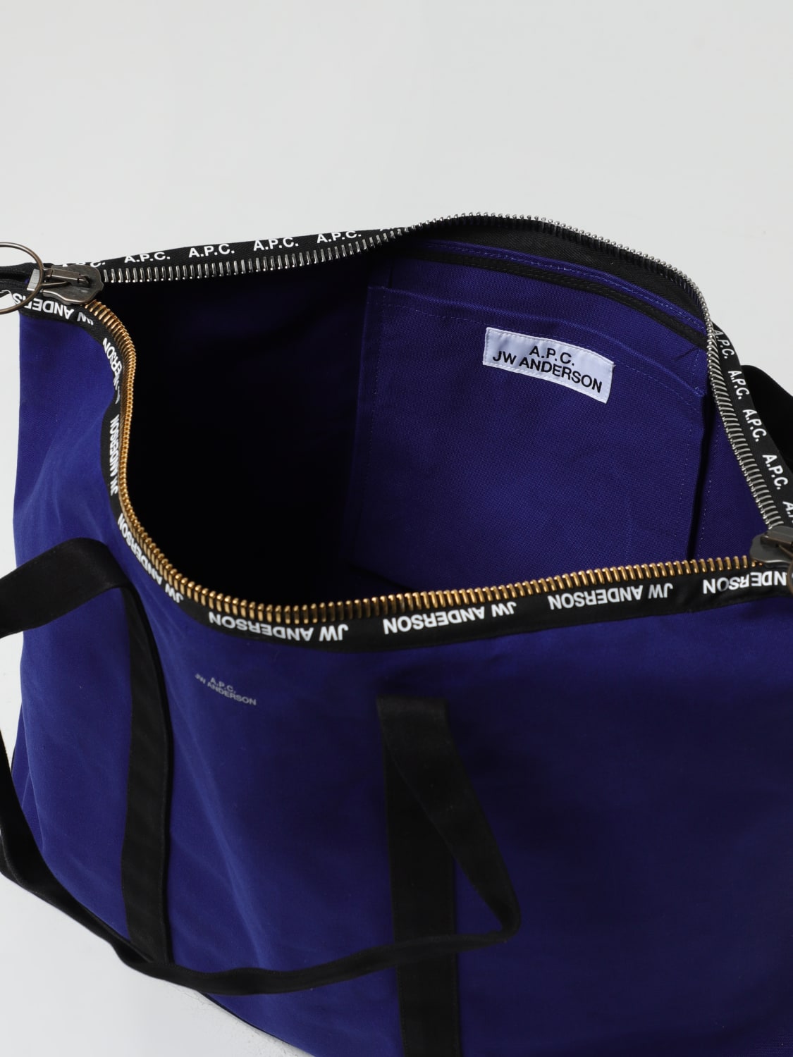 A.P.C. X JW ANDERSON TASCHE: Tasche herren A.P.C., Royal Blue - Img 5