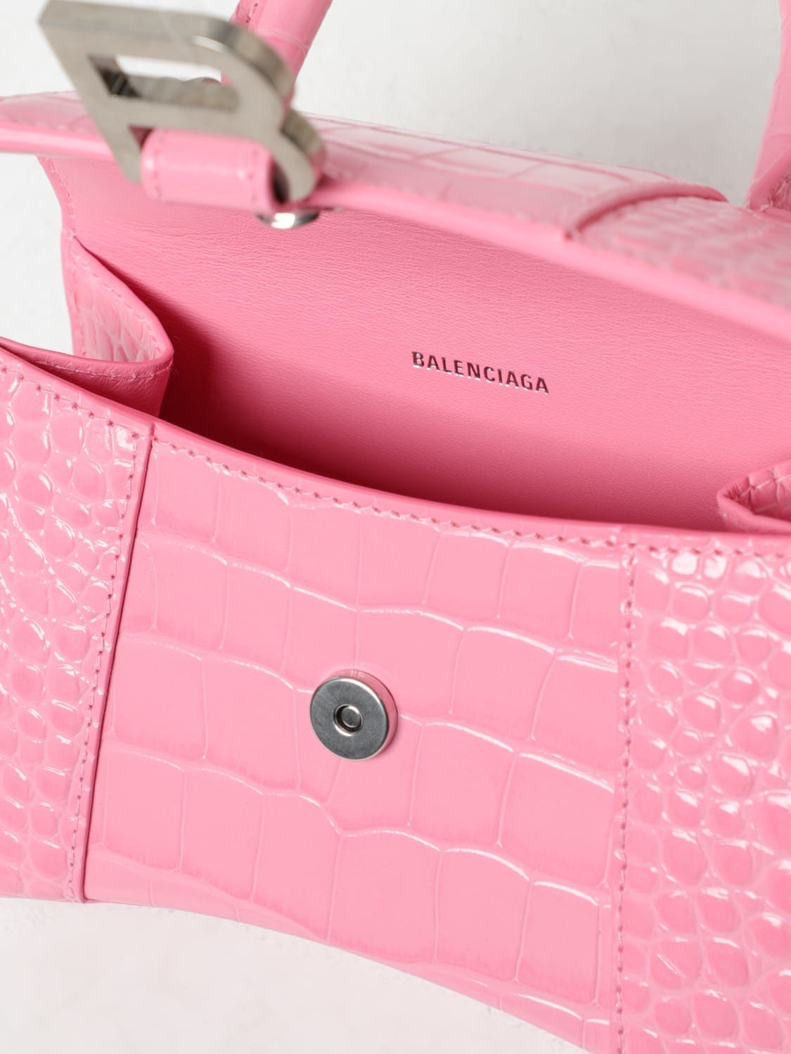 BALENCIAGA: Shoulder bag woman - Pink | Balenciaga mini bag 5928331LR6Y  online at GIGLIO.COM