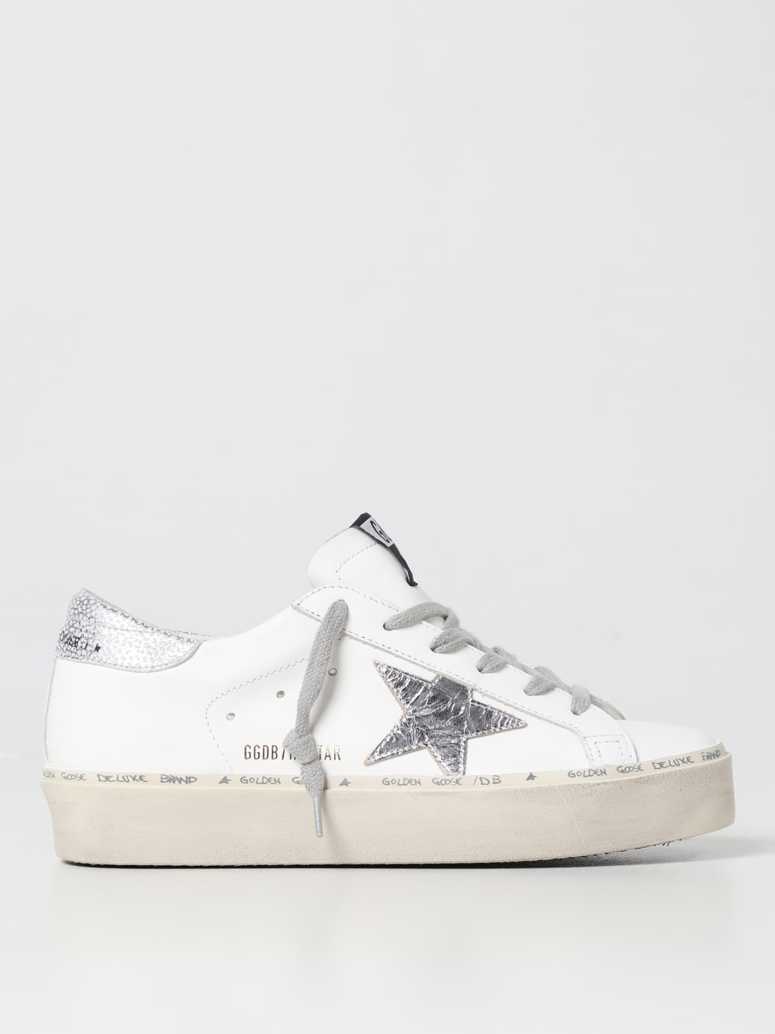 GOLDEN GOOSE BASKETS: Baskets femme Golden Goose, Blanc - Img 1