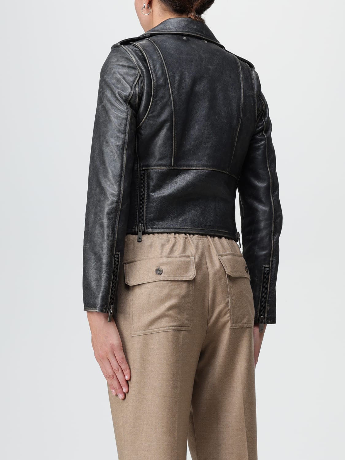 GOLDEN GOOSE JACKET: Jacket woman Golden Goose, Black - Img 3