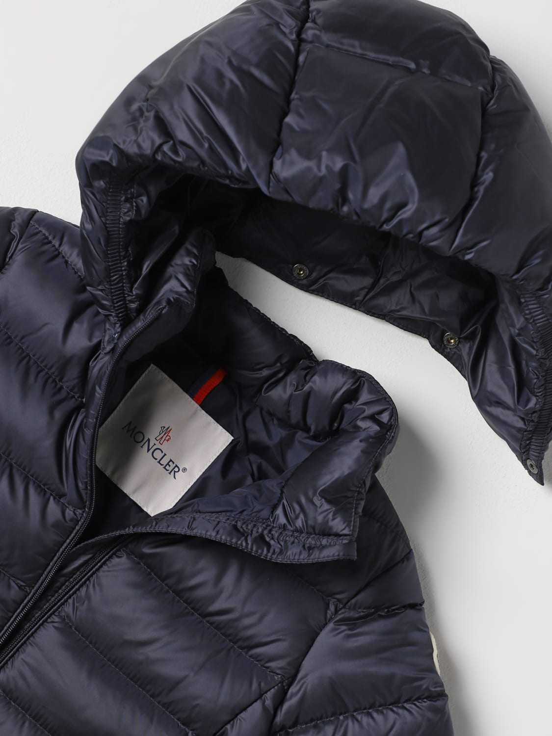 MONCLER 재킷: 재킷 남아 Moncler, 블루 - Img 3