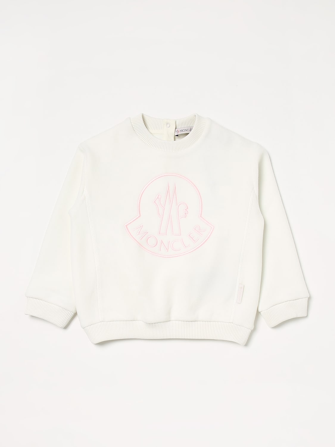 MONCLER SWEATER: Sweater kids Moncler, White - Img 1