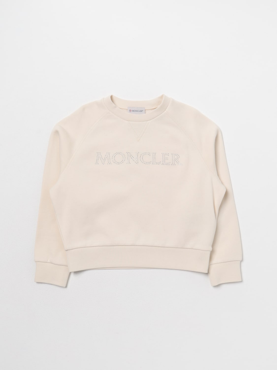 MONCLER セーター: セーター ボーイ Moncler, ホワイト - Img 1