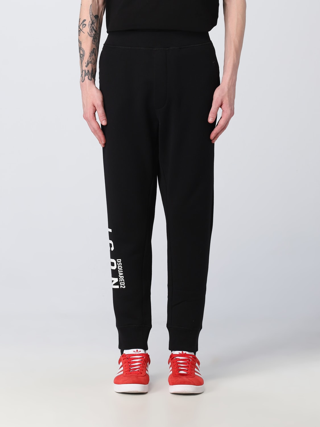 DSQUARED2 HOSE: Hose herren Dsquared2, Schwarz - Img 1