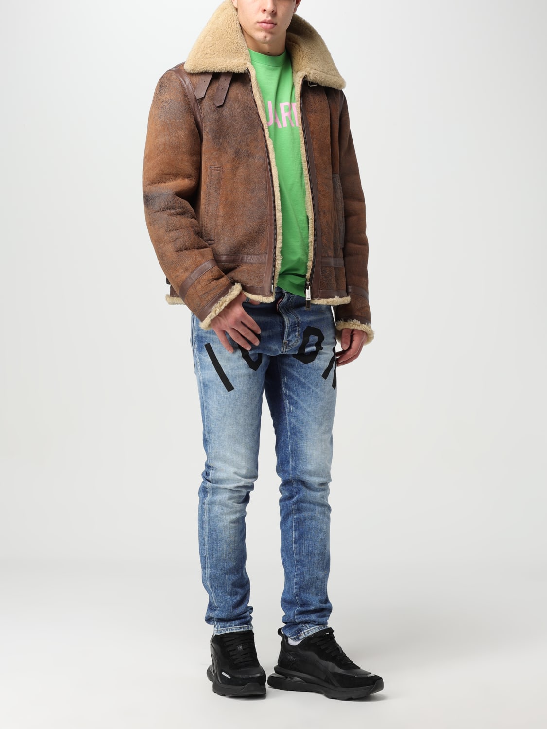 DSQUARED2 JEANS: Jeans homme Dsquared2, Denim - Img 2