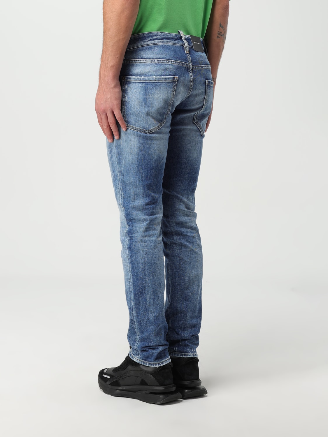 DSQUARED2 JEANS: Dsquared2 jeans in denim, Denim - Img 3