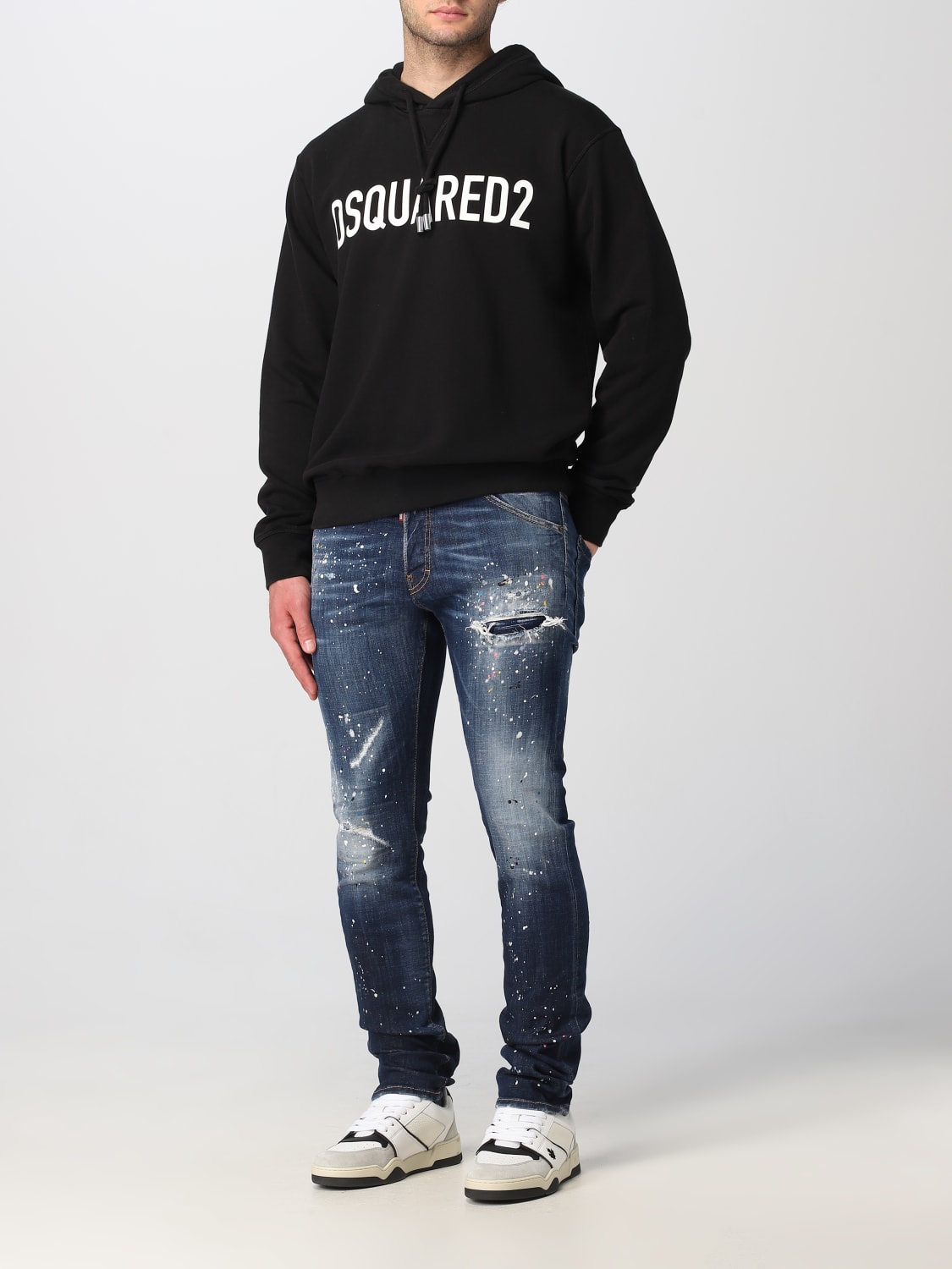 Sweatshirt herren Dsquared2