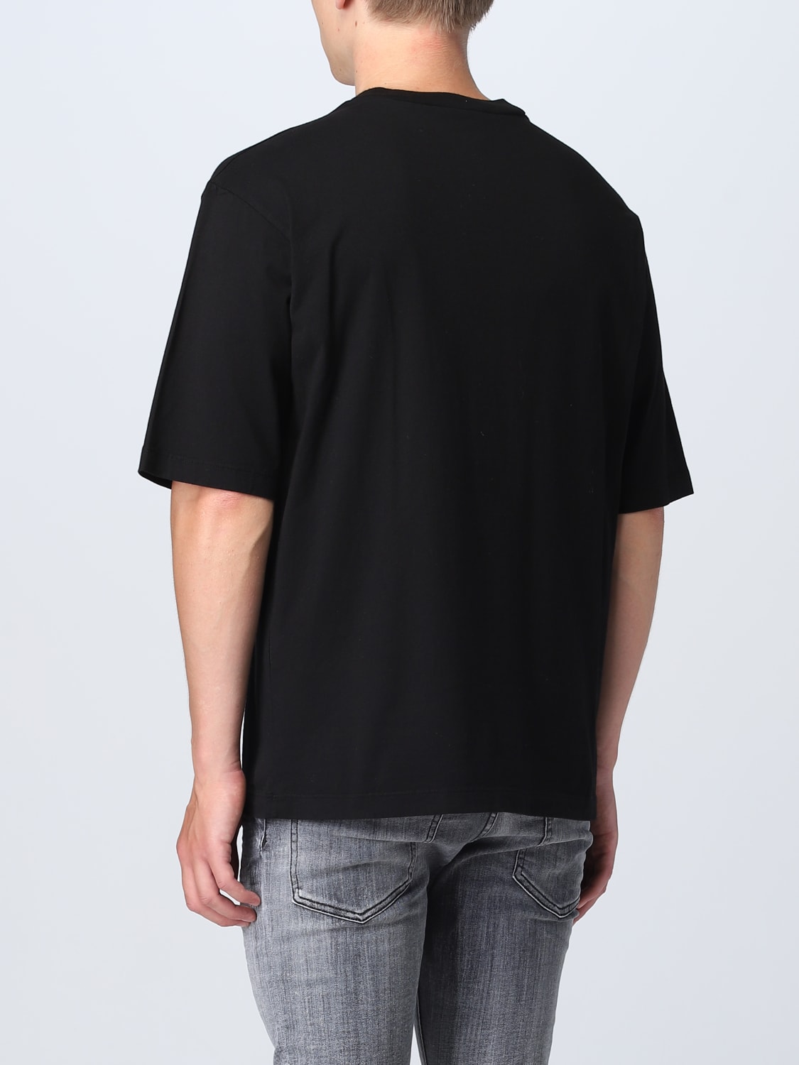 DSQUARED2 T-SHIRT: T-shirt Dsquared2 in cotone, Nero - Img 2