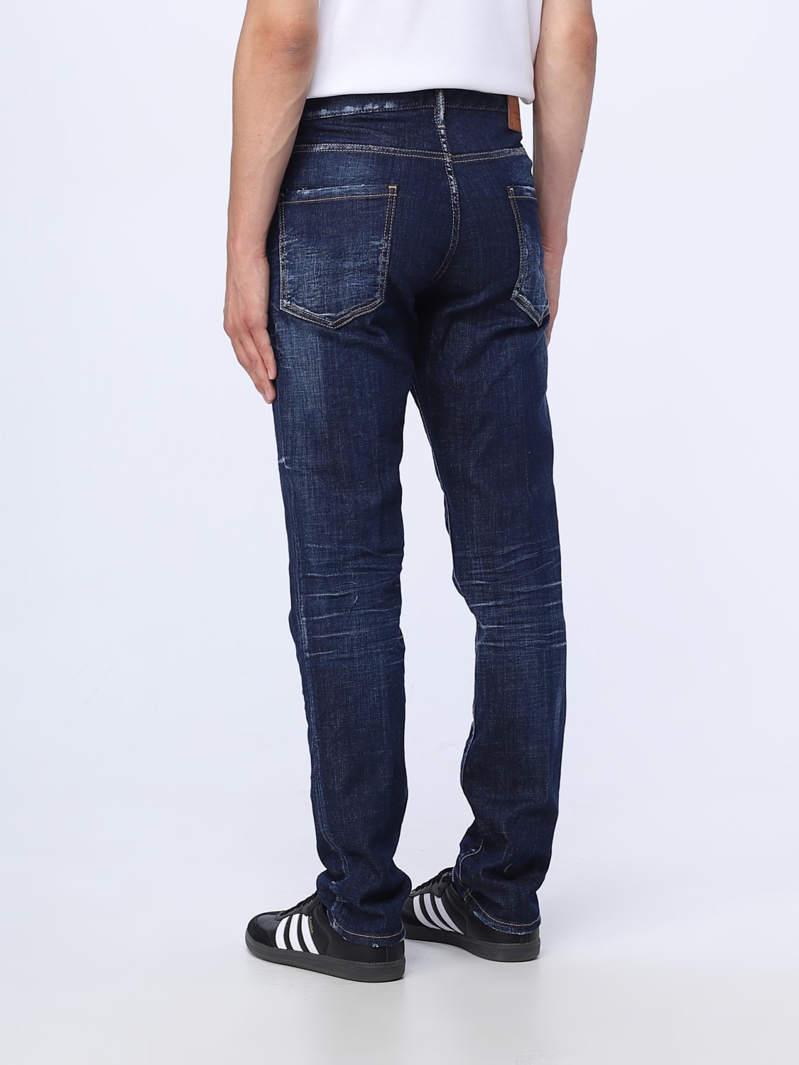 DSQUARED2 JEANS: Jeans Dsquared2 in denim stretch, Denim - Img 3