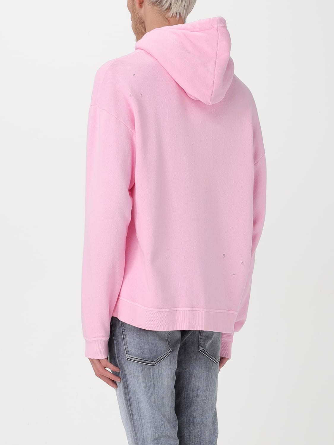 DSQUARED2 SUDADERA: Sudadera hombre Dsquared2, Rosa - Img 3